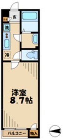 クレイノ豊春の物件間取画像